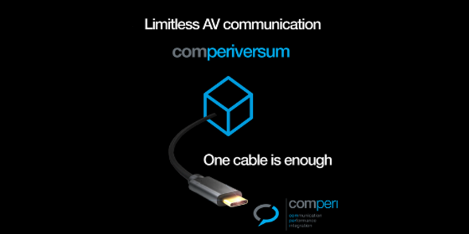 - Neuheit! Comperiversum BYOD-USB-C One Cable Solution